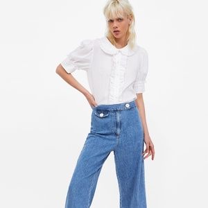 New! Zara Marine Culottes, size 4